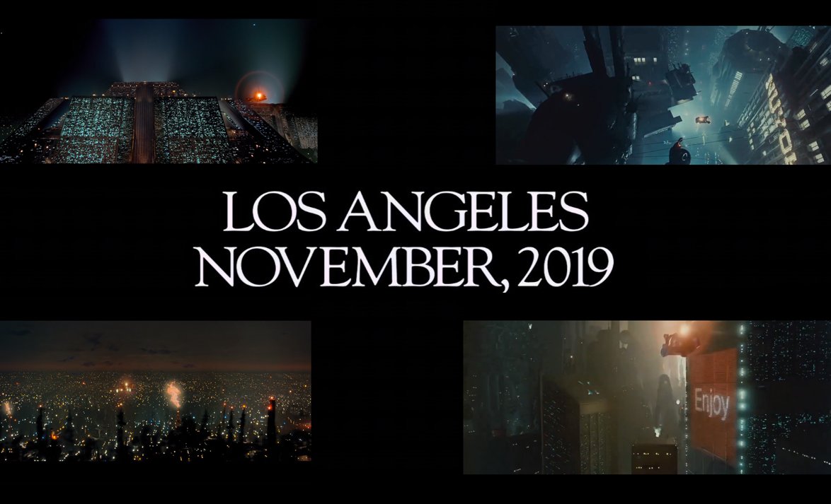 Blade Runner turned out to be one of the most influential sci-fi movies ever made (1982) 4 Blade Runner movie - Los Angeles - November 2019