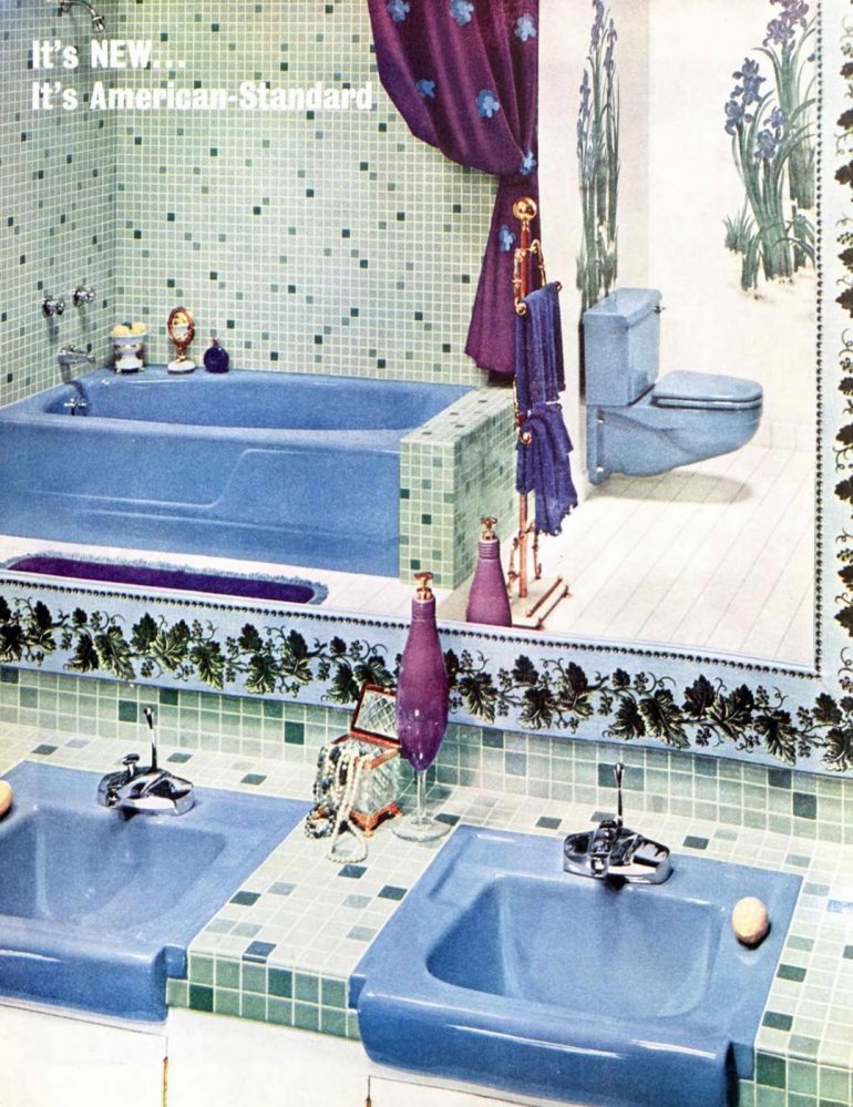 50 vintage 1960s bathroom tile design ideas Click Americana