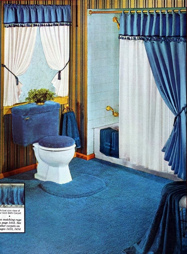 Fantastic retro 1970s bathroom decor styles & ideas - Click Americana