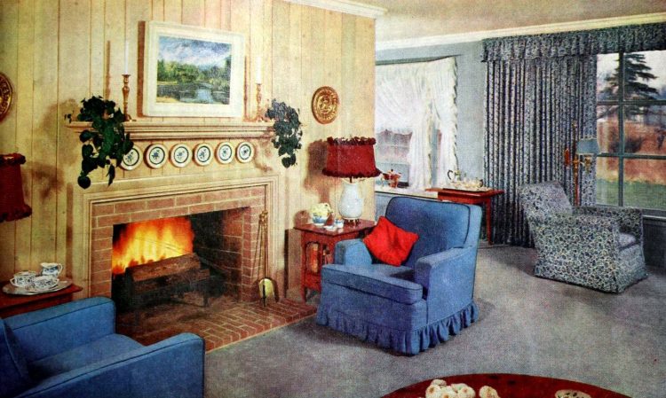 50 bold & colorful vintage 1950s home decor ideas, plus authentic mid ...