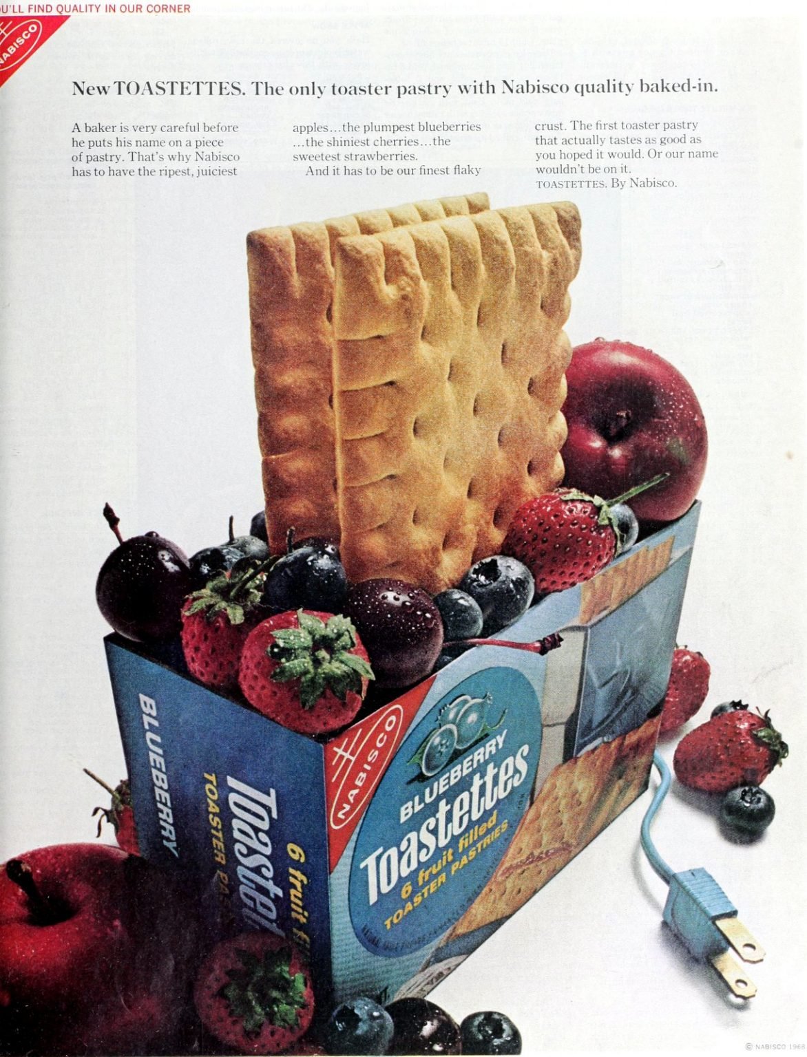 Remember Toastettes toaster pastries, Nabisco's version of PopTarts