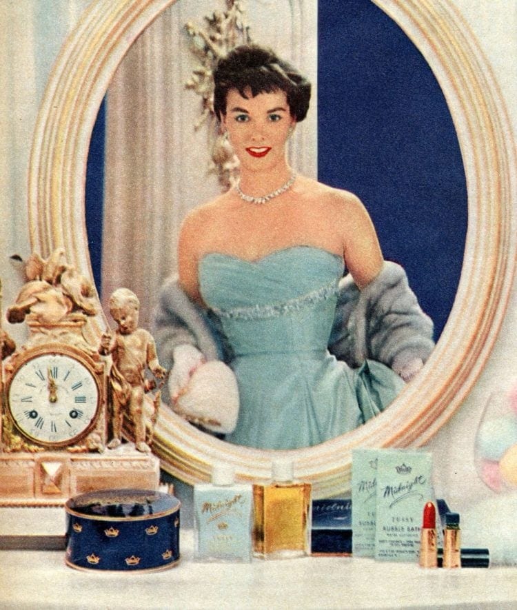 Bobbed hairstyle from the 1950s