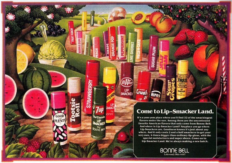 Lip Smackers from Bonne Bell The tasty & trendy vintage lip gloss from