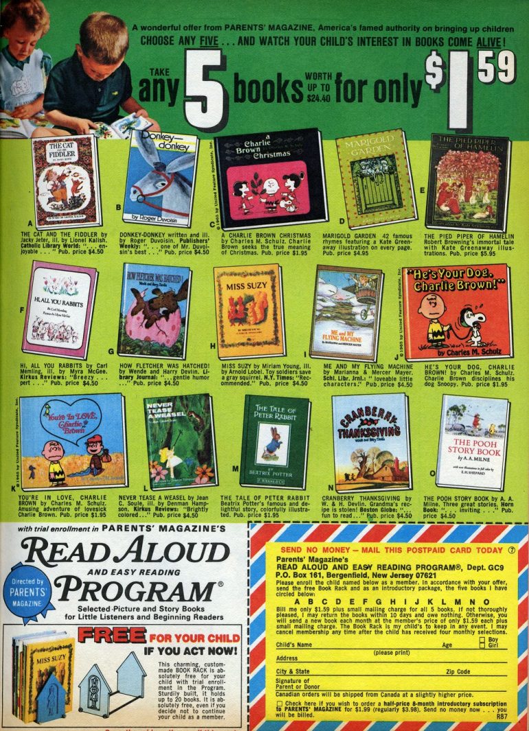 Vintage book clubs delivered romance, fiction, fantasy & more to