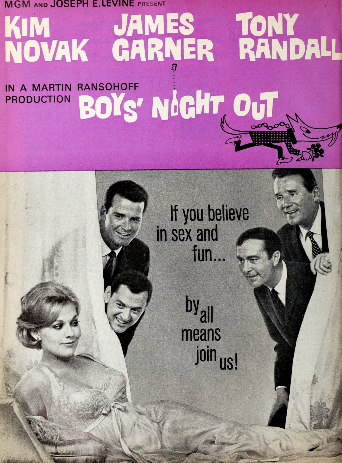 James Garner: From reluctant actor to treasured Hollywood mainstay (1950s-2014) 21 Boys Night Out movie (1962)