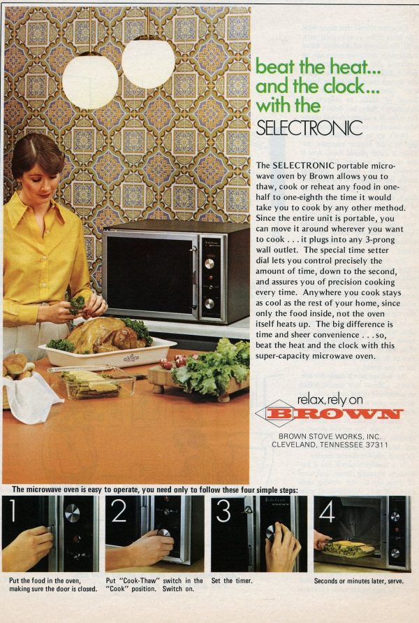 1970s microwave ovens Look back to when they were the superhot new