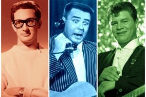 Buddy Holly, Ritchie Valens Big Bopper killed in plane crash (1959)