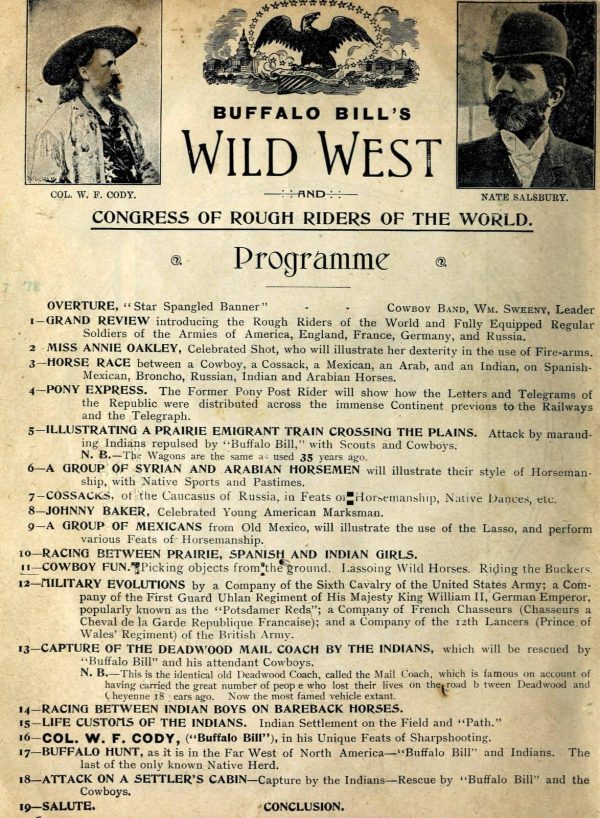 Bill Rider Buffalo Bill's Wild West & Congress of Rough Riders of the World: The ...