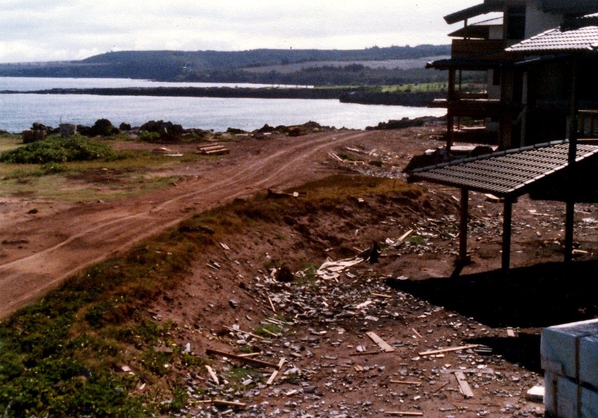 Building the Kapalua Bay Villas in the 70s