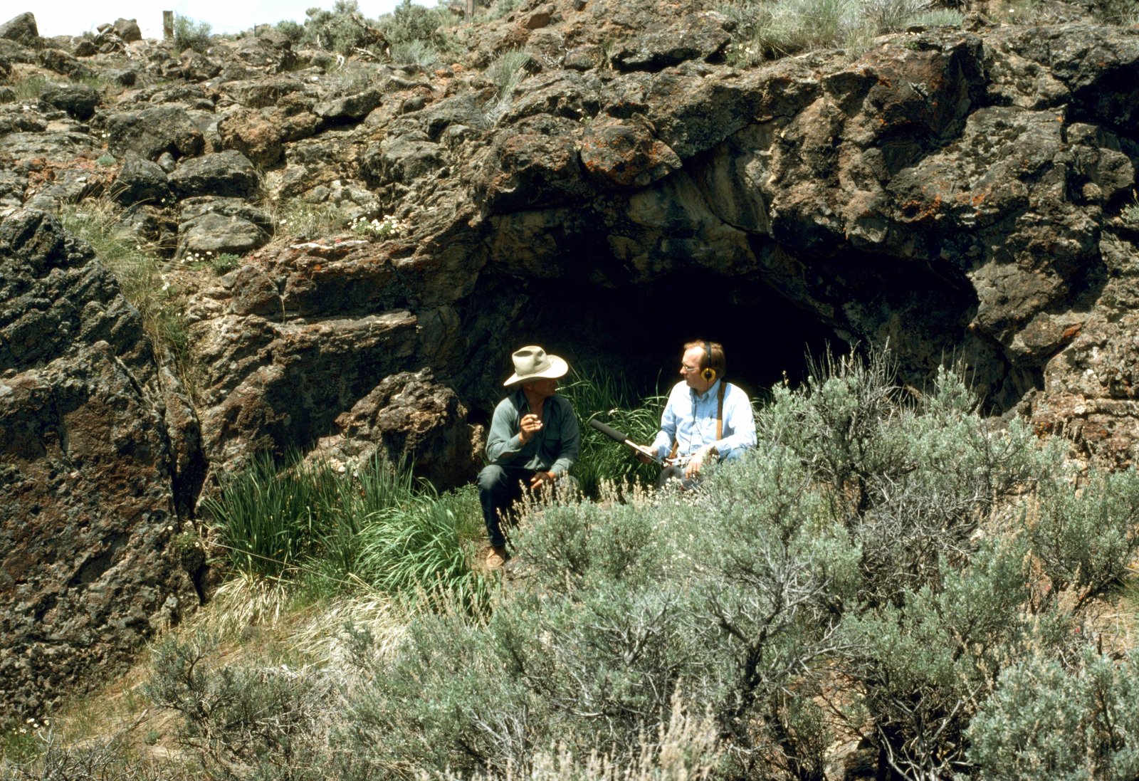 How Butch Cassidy & the Sundance Kid built a 500-man gang & ruled the Wild West 9 Butch Cassidy's cave - Seen in the 1970s via ClickAmericana com