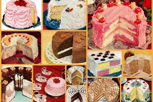 Make a cake from scratch