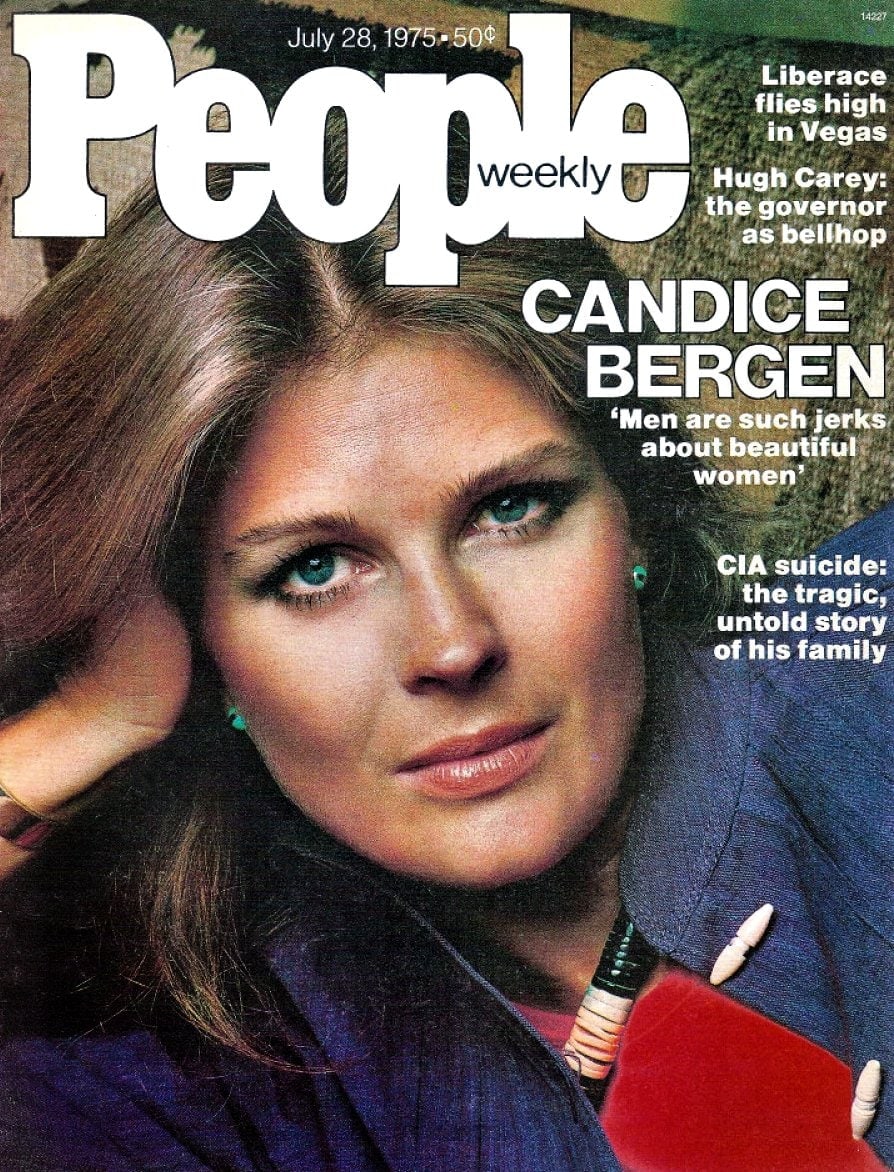 Candice Bergen cover of People - July 28 1975