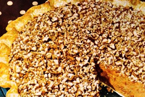 Caramel chiffon pie recipe (1953)