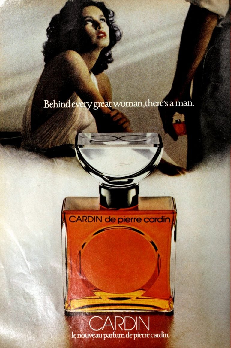 100 Vintage 70s Perfumes That Will Take You Straight Back In Time Cardin De Pierre Cardin Perfume 1977 770x1158