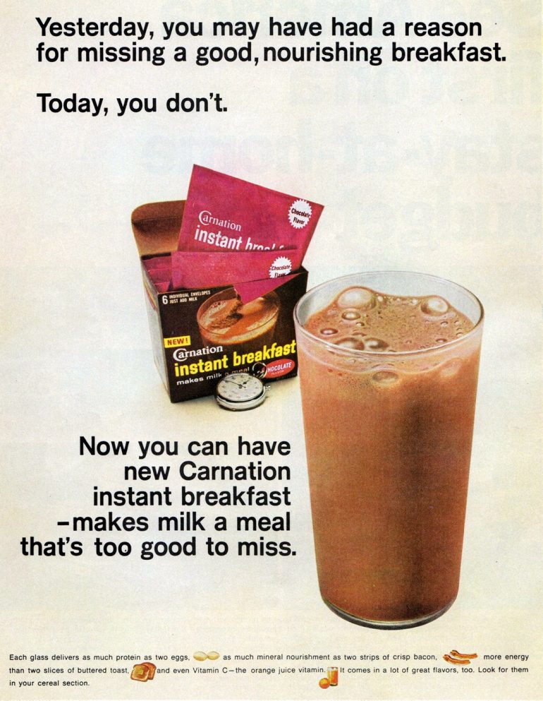 Remember Carnation Breakfast Bars & Carnation Instant Breakfast