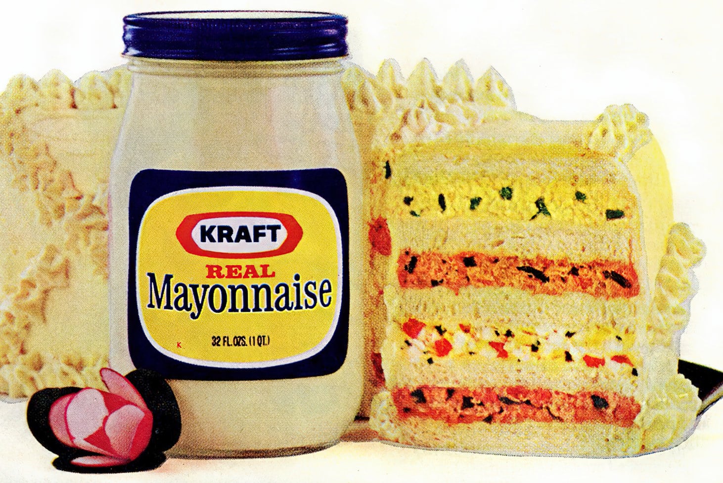 Celebration layered loaf stacked party sandwich (1973)