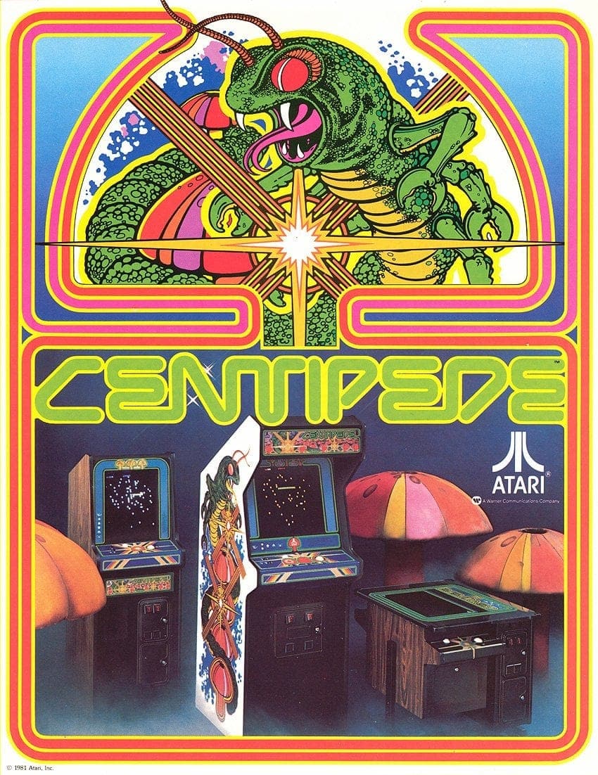 Centipede arcade game 1981