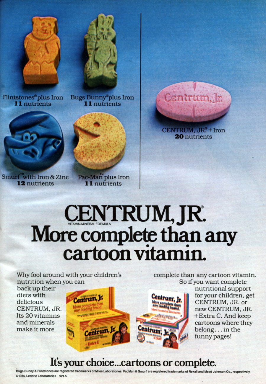 Flintstones vitamins were marketing genius, and changed the children's