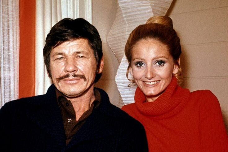 Picture dated November 1970 of US actor Charles Br