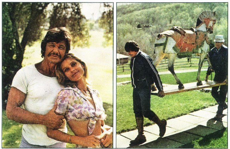 Charles Bronson at home (1975) Click Americana