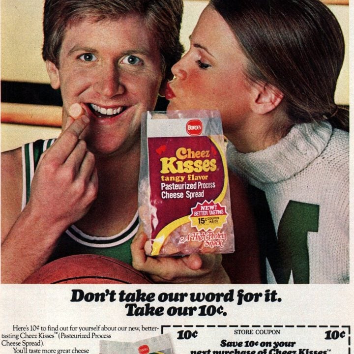 Cheez Kisses from Borden (1977) at ClickAmericana com