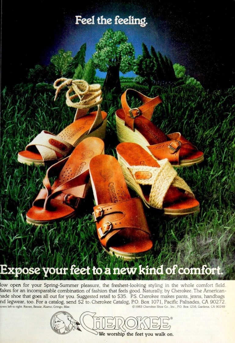 80s Cherokee shoes & clothing styles that we used to love Click Americana