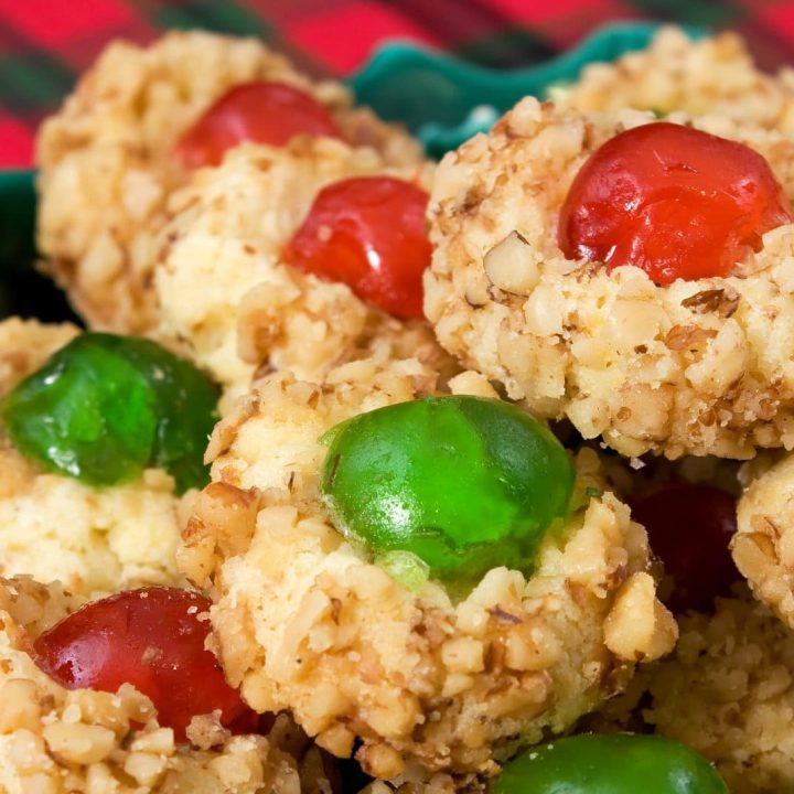 Cherry butter jewels cookies recipe
