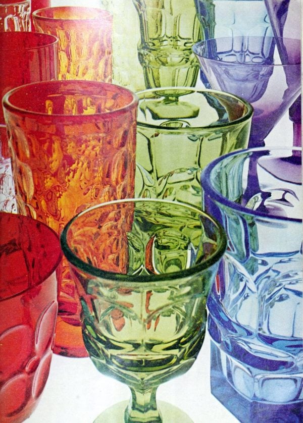 Vintage Fostoria glass 100+ old patterns, colors & styles of the