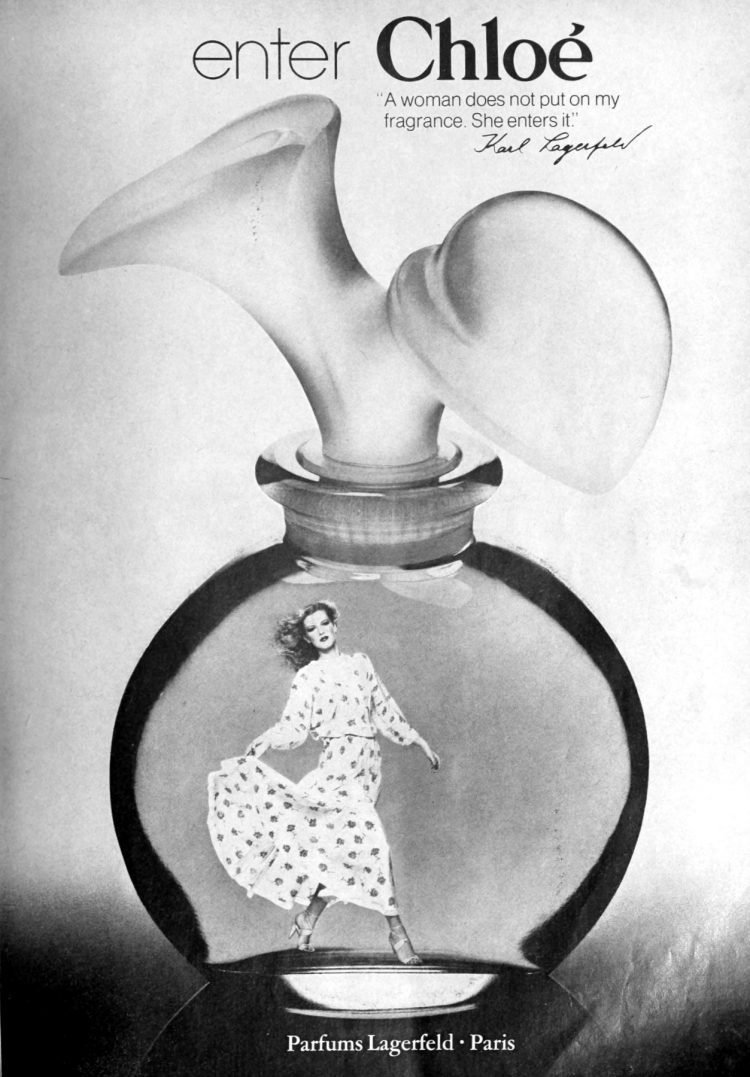 Memories Of These 70s Perfumes Will Take You Straight Back In Time Chloe Perfume From Parfums Lagerfeld 1978 750x1077