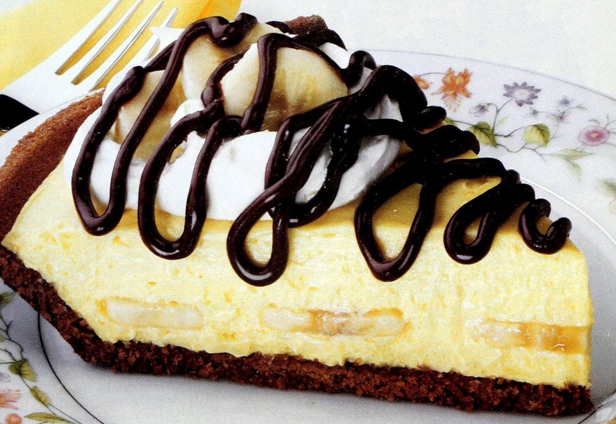 Chocolate banana cream pie recipe