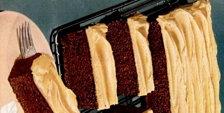 Chocolate-peanut cream cake recipe (1939) - Click Americana