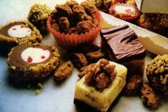 Christmas candy Opera nut creams and crystallized nuts recipes from 1981