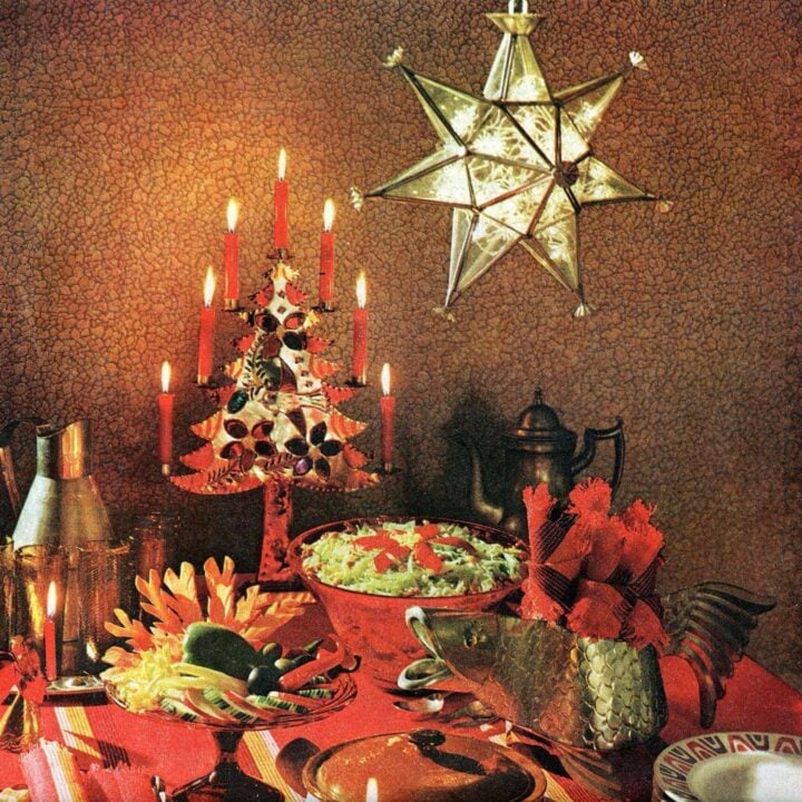 Vintage Christmas decorations 1960s and 70s