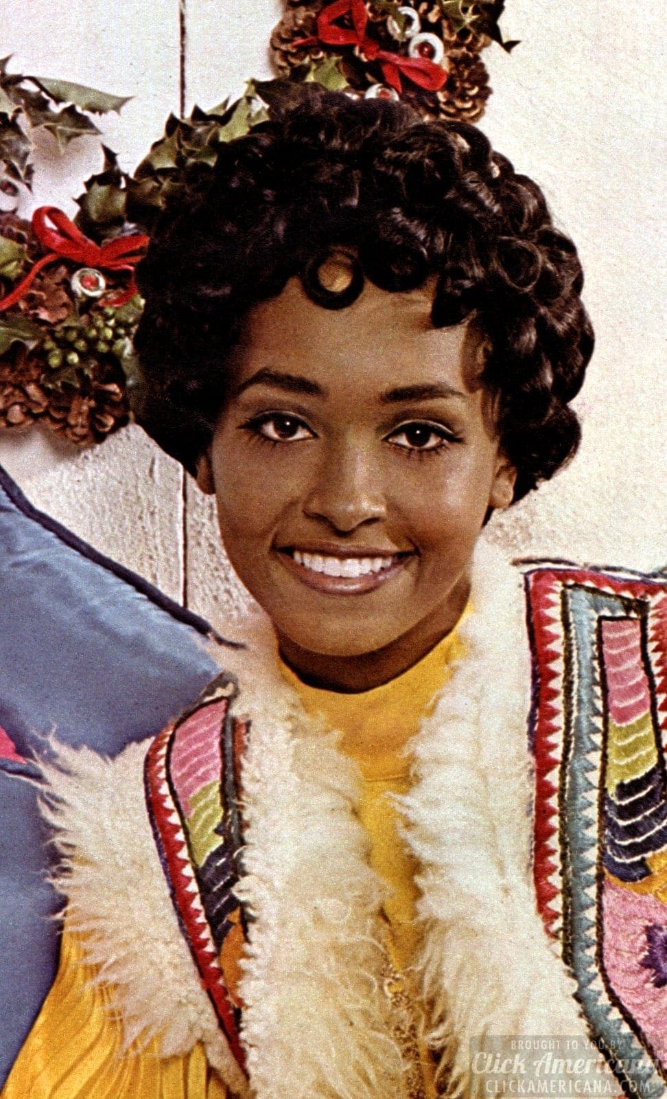 Christmas hairstyles - Fashion from Seventeen - December 1968