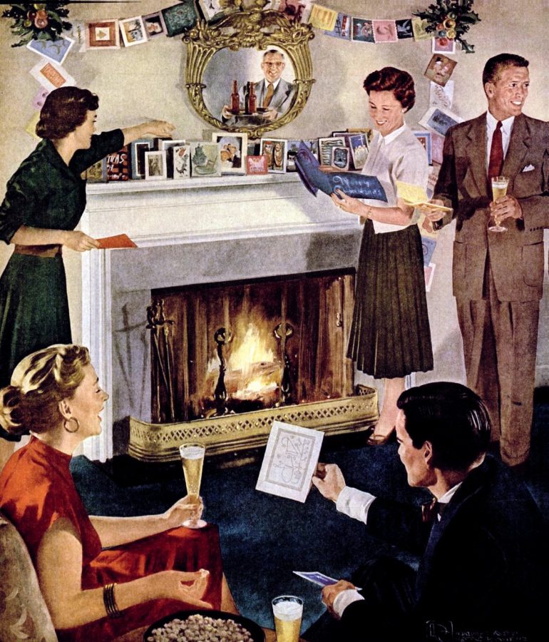 100 vintage Christmas scenes so sweet and oldfashioned, you'll wish