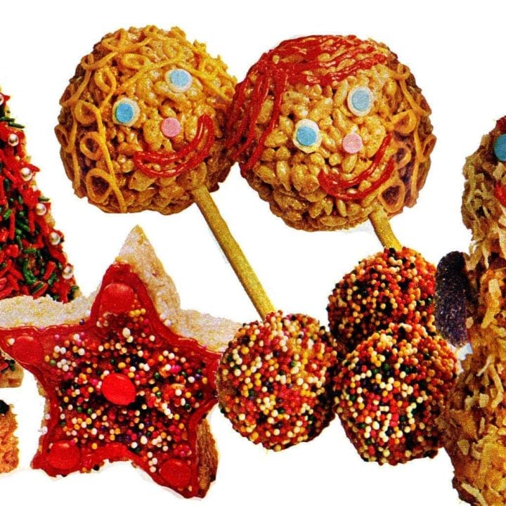 Christmas rice krispies treats