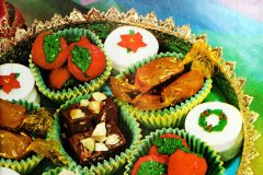 Christmas sweets Homemade candy and fudge recipes (1960)