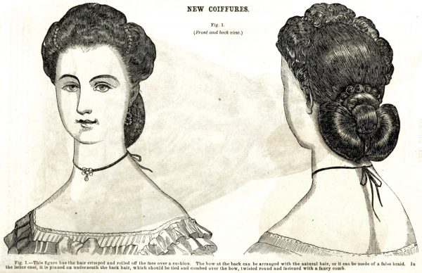 Why long hair was a burden to Civil War-era women (1862) - Click Americana