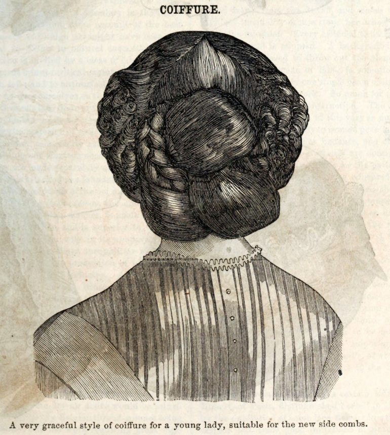 Why long hair was a burden to Civil War-era women (1862) - Click Americana