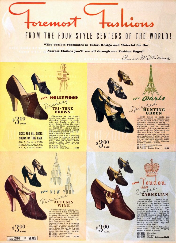 1930s shoes for women 100 vintage styles Click Americana