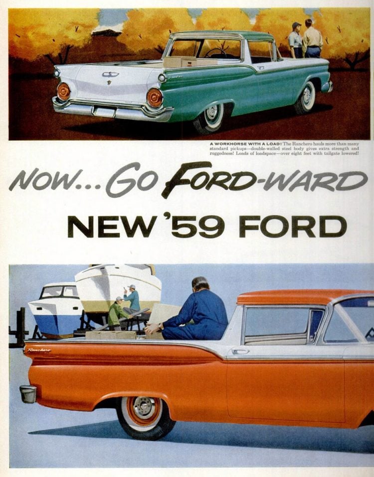 Classic 1959 Ford Ranchero trucks (2)