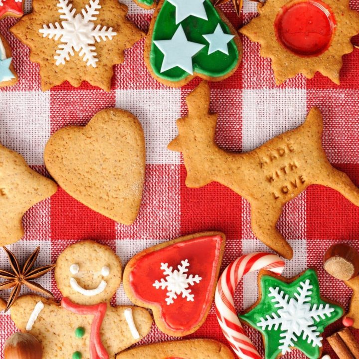 Classic gingerbread cookie recipes from the 1950s