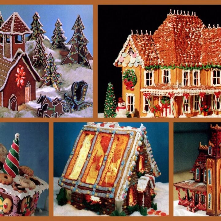 Classic gingerbread house ideas