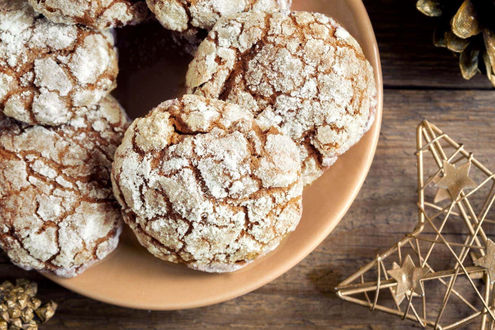 Spiced crackle cookies - Click Americana
