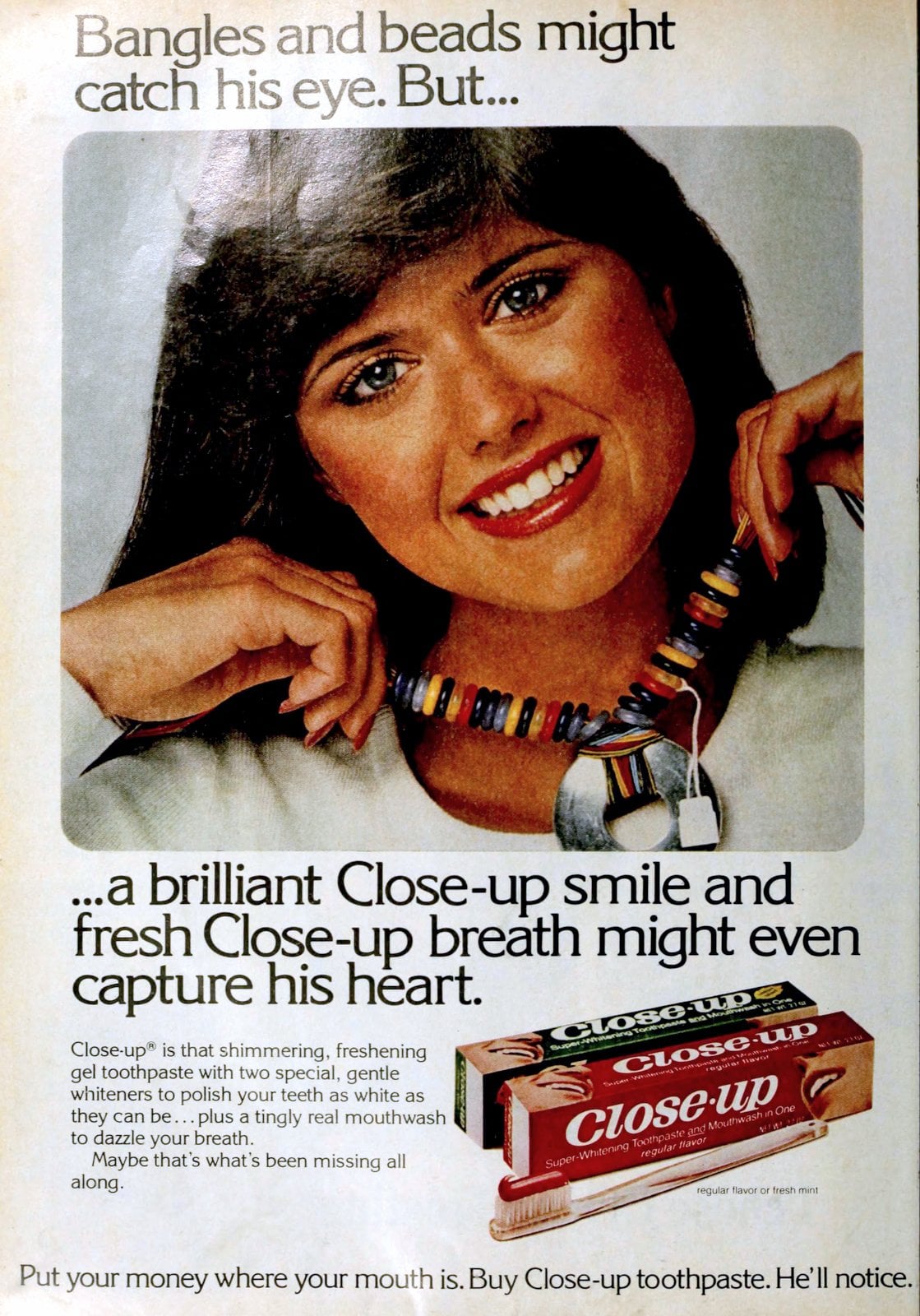 Close-Up toothpaste (1977) via ClickAmericana com