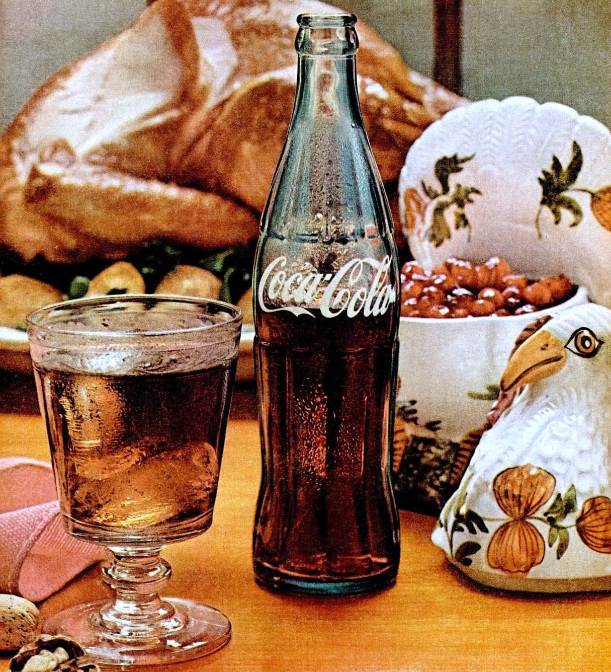 This 'Coke keeps you thin' TV commercial was Coca-Cola's bold pitch in 1961 2 Coke for Thanksgiving (1961) at ClickAmericana com