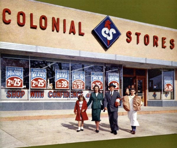 See vintage 1950s grocery stores & oldfashioned supermarkets Click