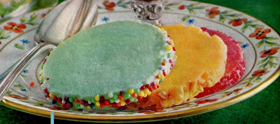 Colorful gelatin sugar cookies - Click Americana