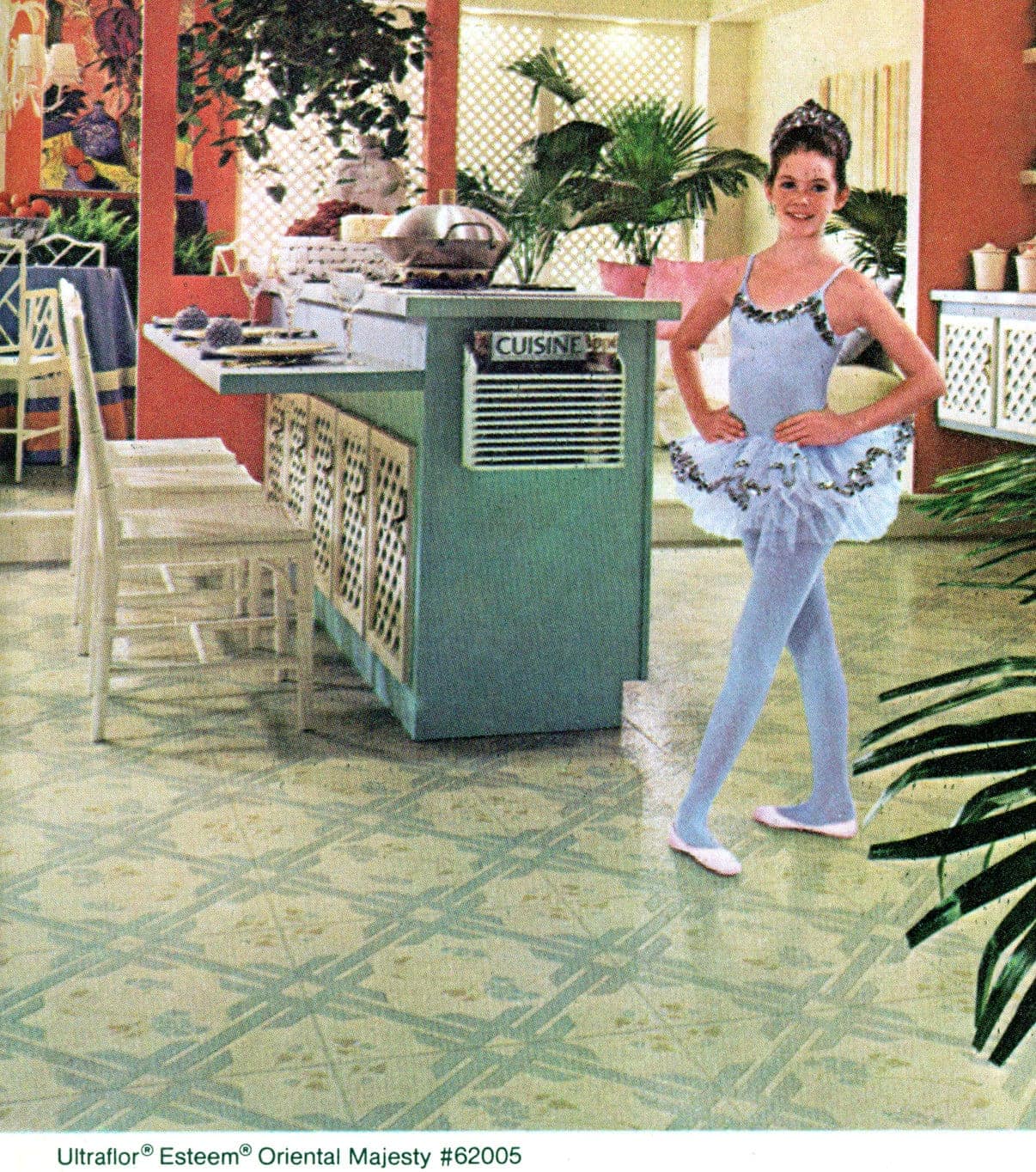 Congoleum vinyl floors for the kitchen from 1981 at ClickAmericana com (3)
