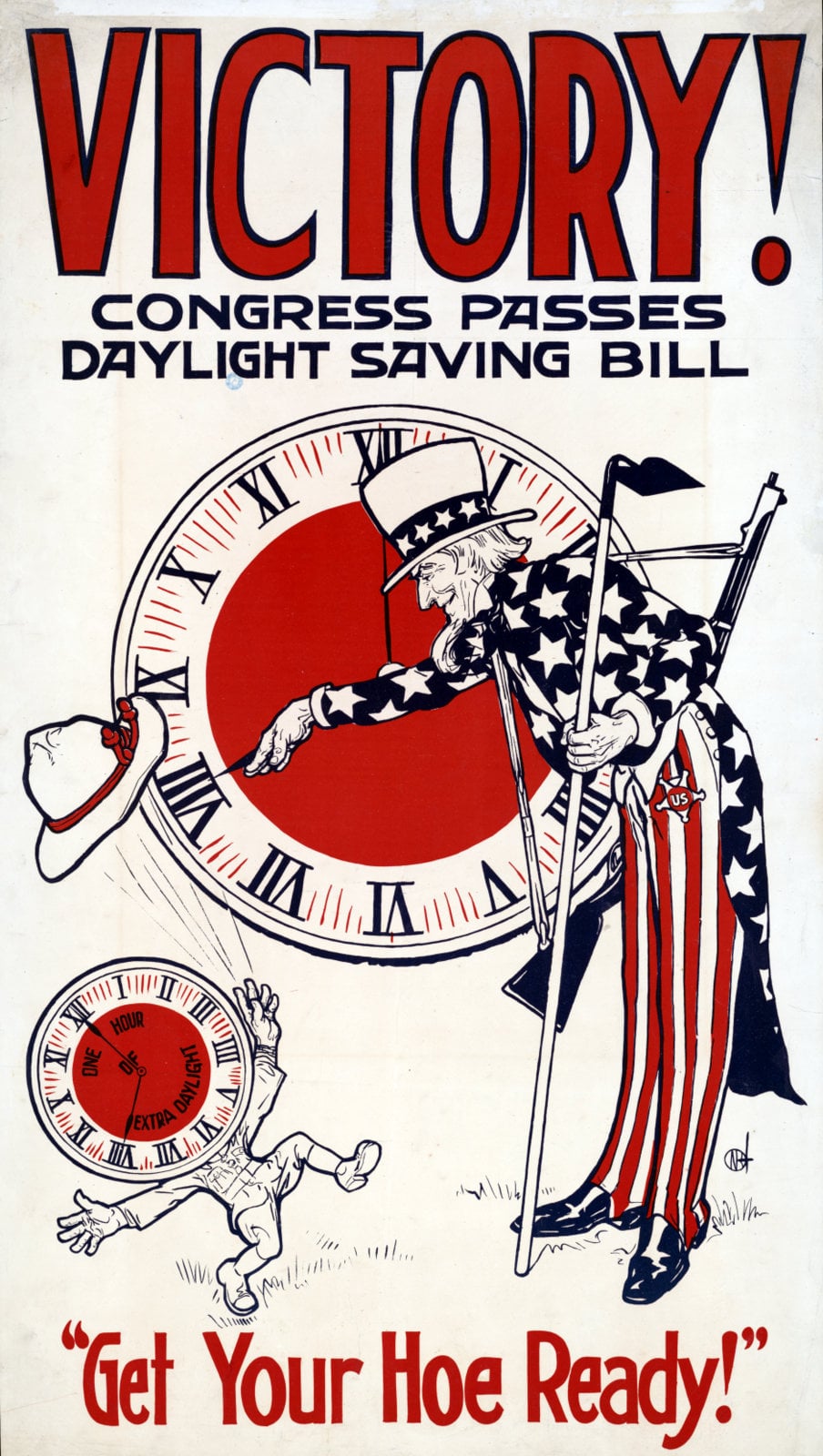 Congress passes daylight saving bill (1918)
